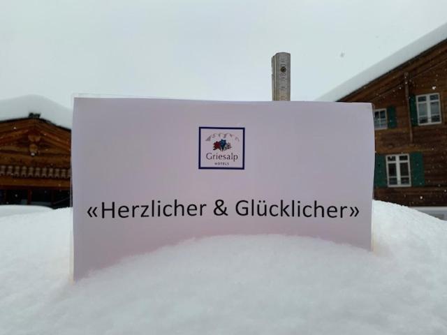 Griesalp Hotels 키엔탈 외부 사진